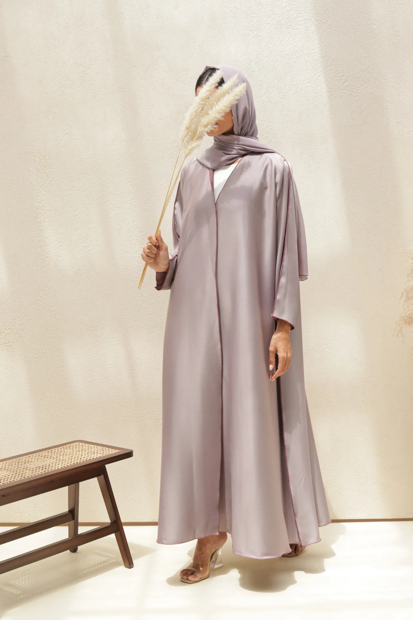 Basic 02 Two (Beige Abaya)