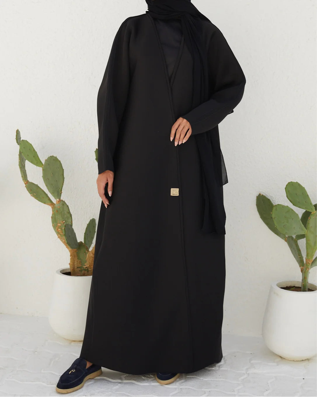 Basic 13 Thirteen (Black Abaya)