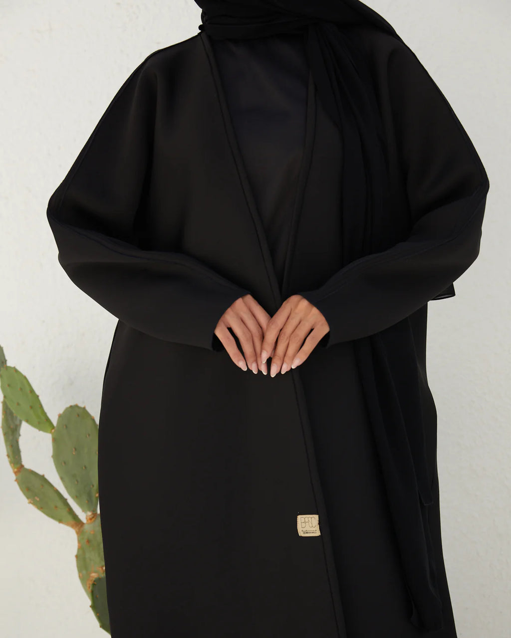 Basic 01 One (Black Abaya)