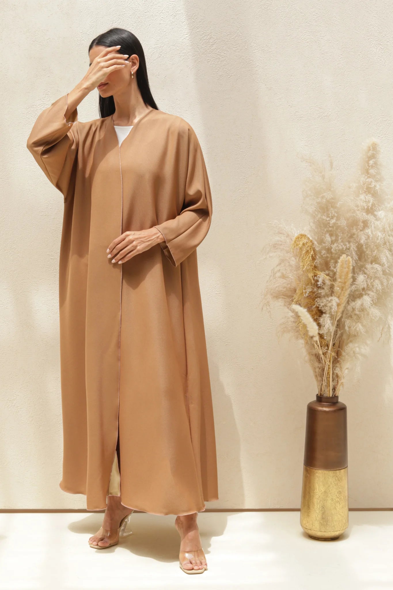 Basic Reversible (Gold Abaya)