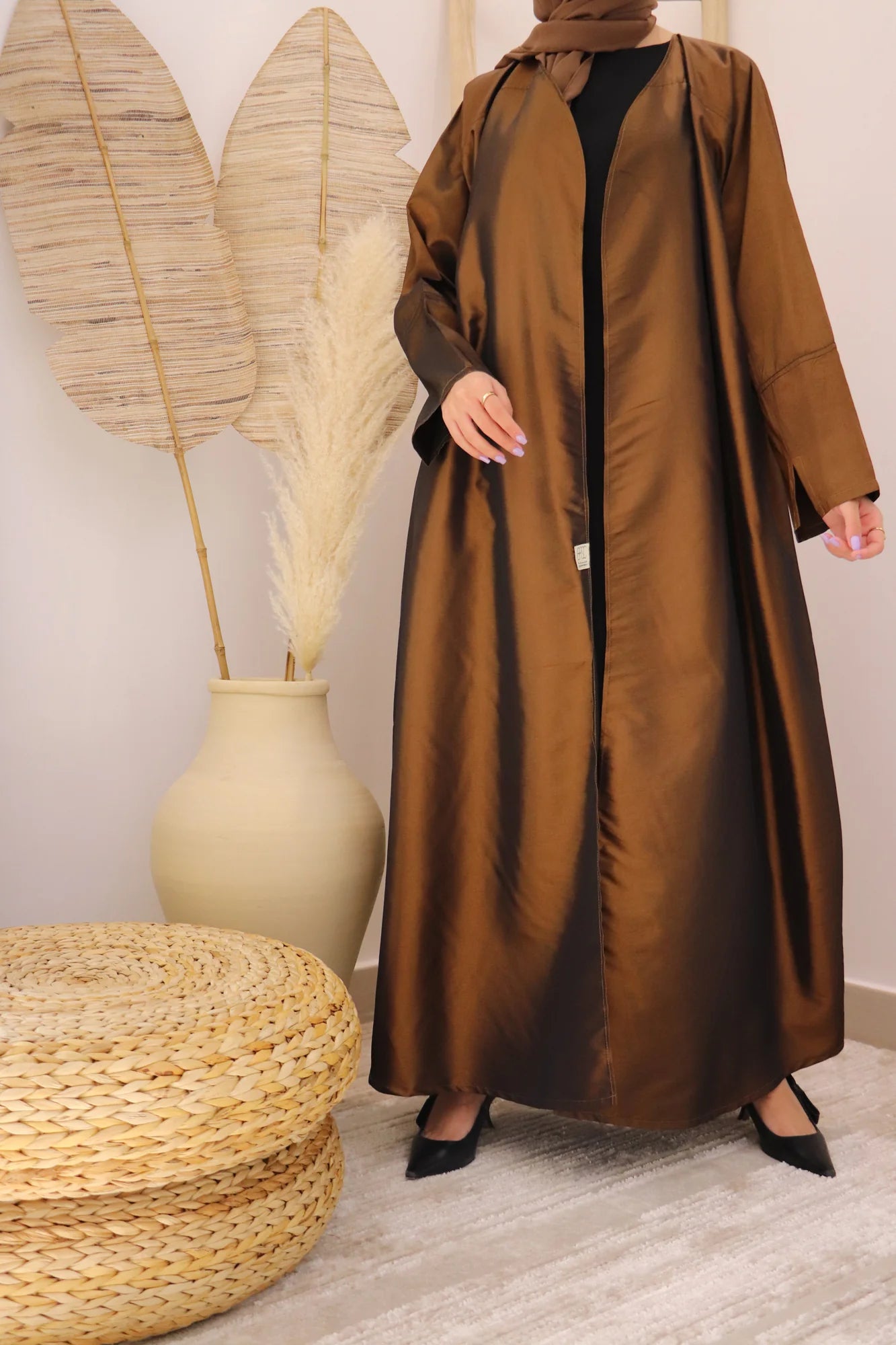 Basic 01 One (Brown Abaya)
