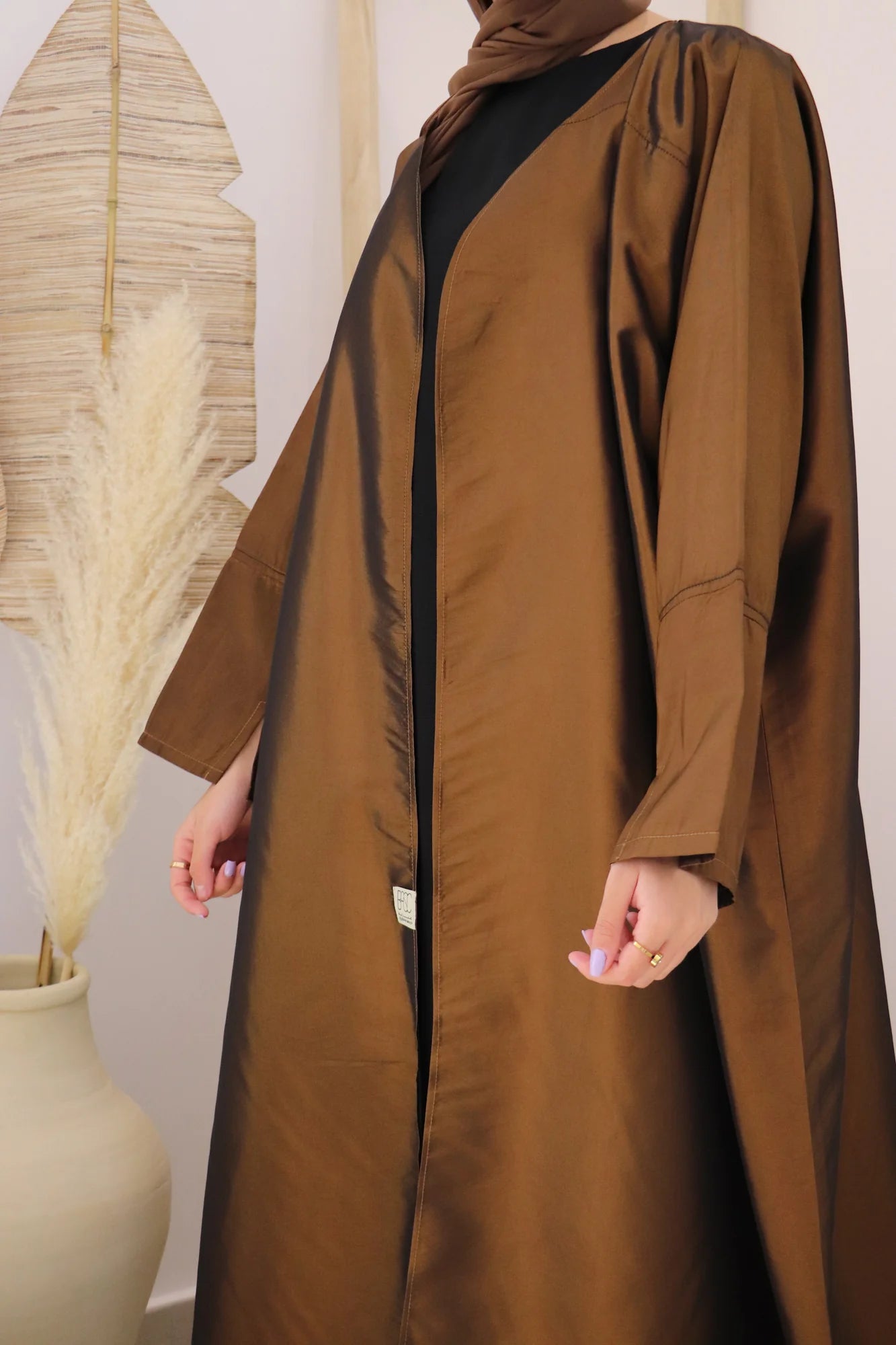 Basic 01 One (Brown Abaya)