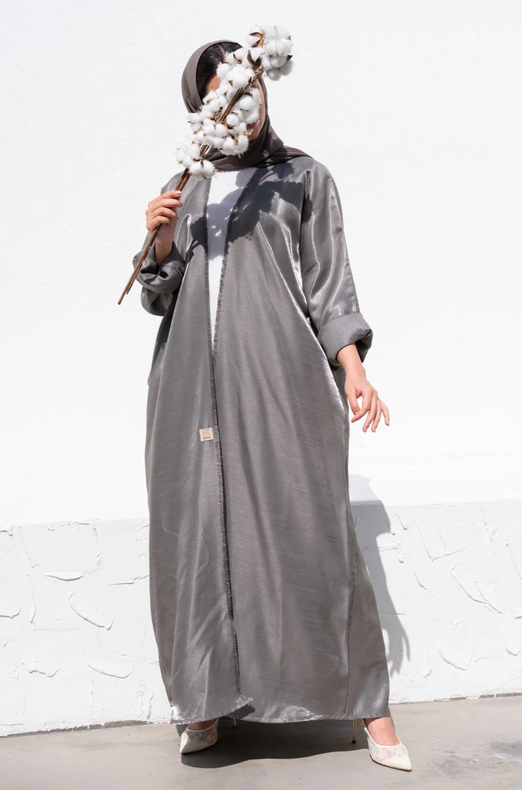 Basic 02 Two (Grey Abaya)