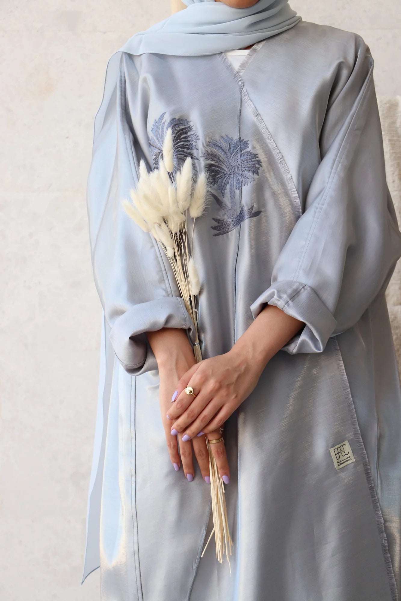 Basic 02 Two (Grey Abaya)
