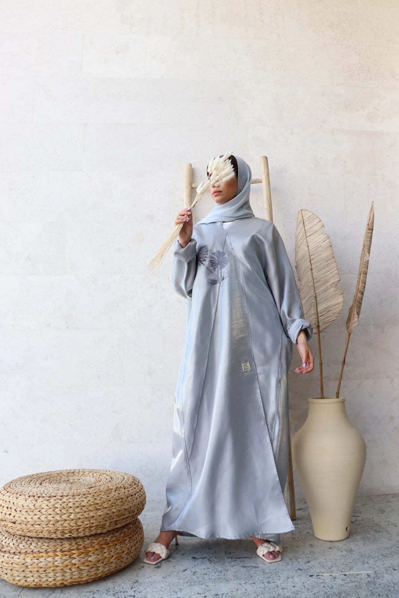 Basic 02 Two (Grey Abaya)
