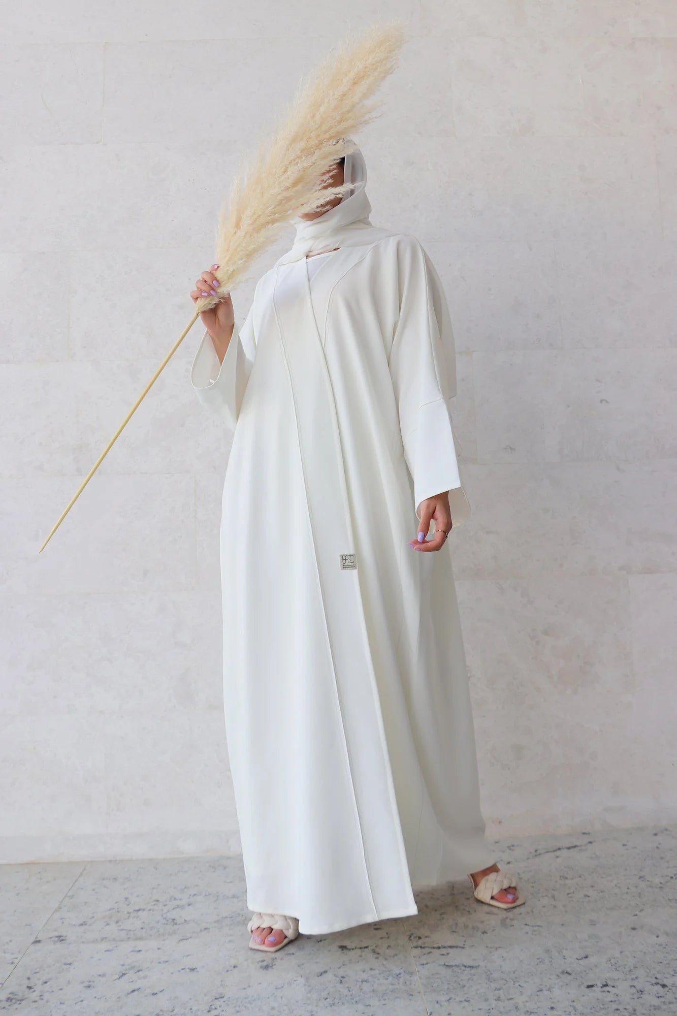 Basic 05 Five (White Abaya)
