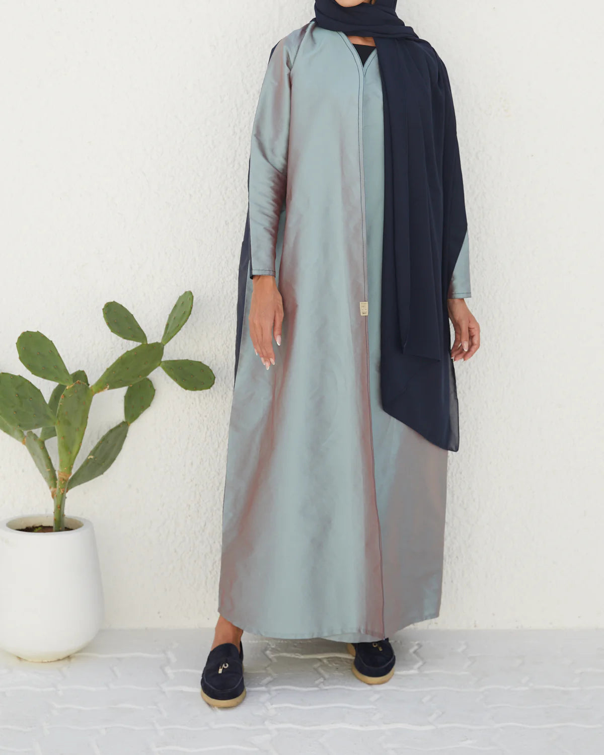 Basic 12 Twelve Abaya (Blue Abaya)