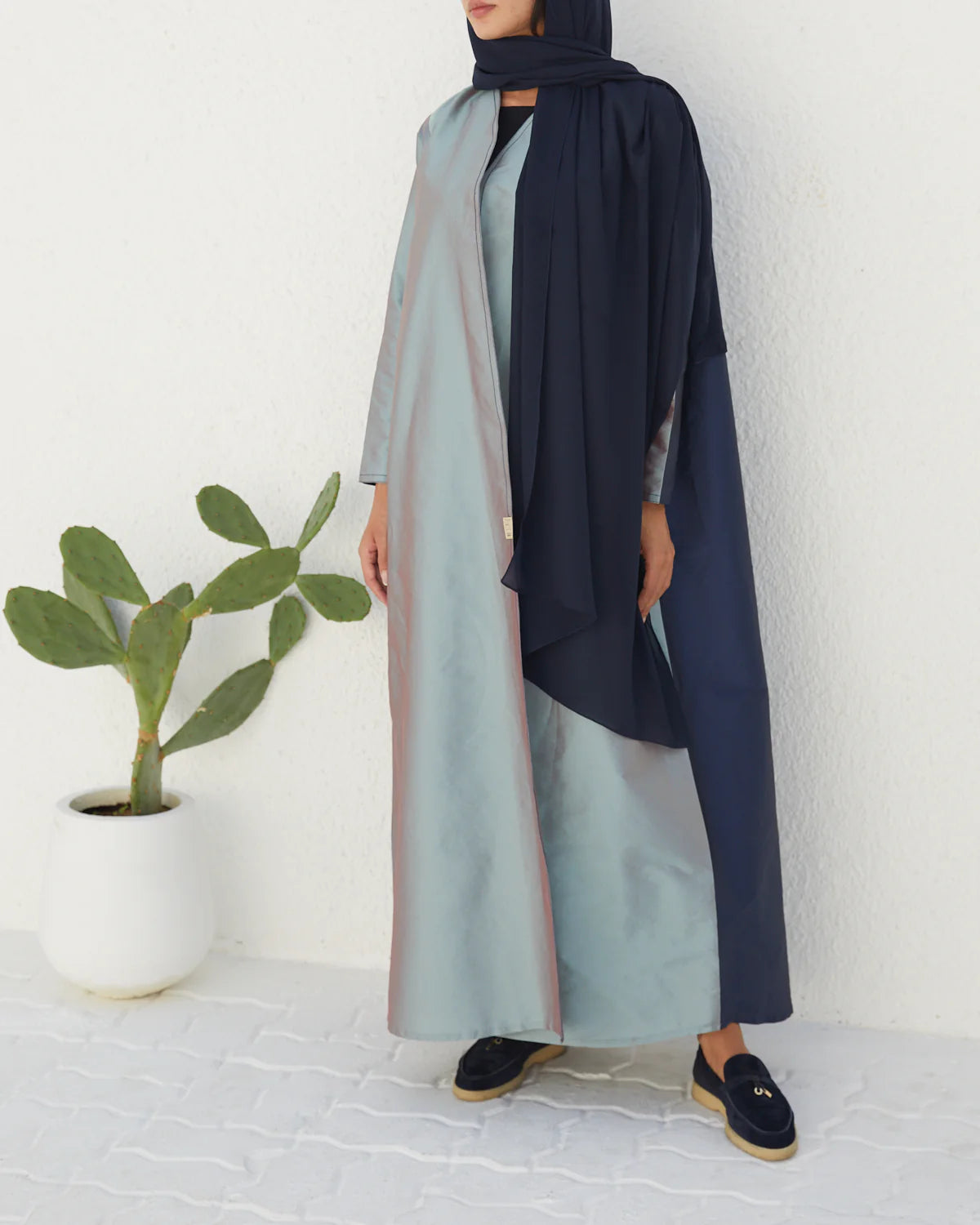 Basic 12 Twelve Abaya (Blue Abaya)