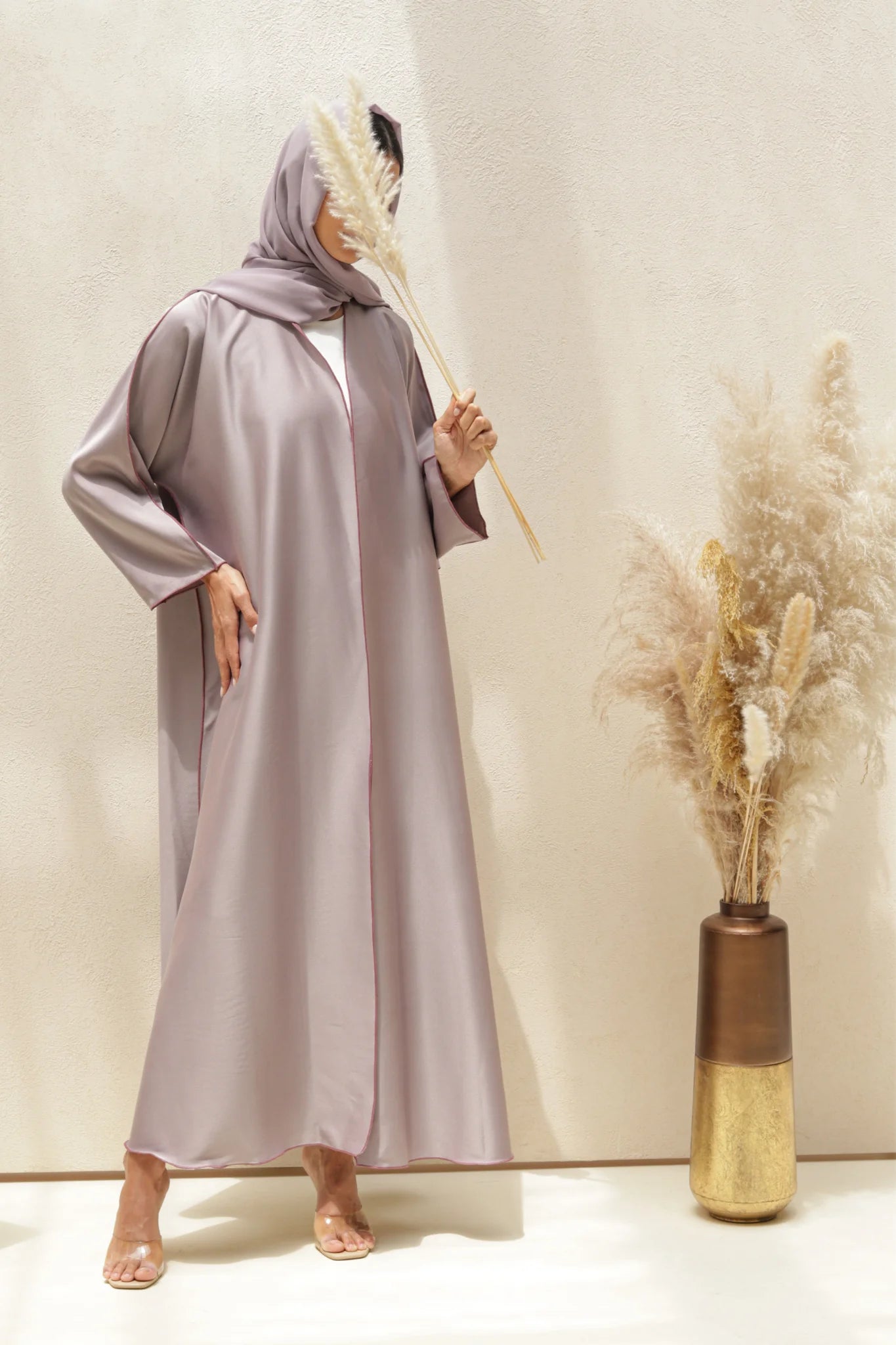Basic 02 Two (Beige Abaya)